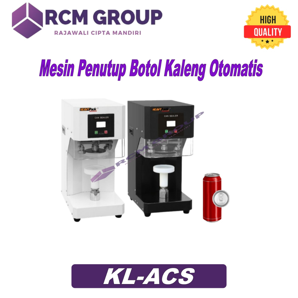 Mesin Penutup Botol Kaleng Otomatis / Automatic Can Sealer HEAVYPACK KL-ACS