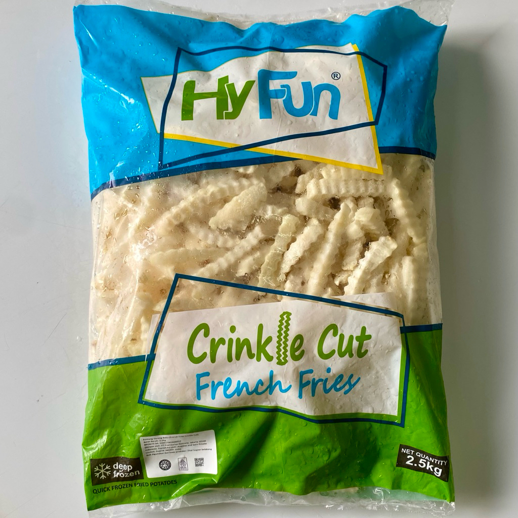 

Hy Fun French Fries Crinkle Cut 2,5kg