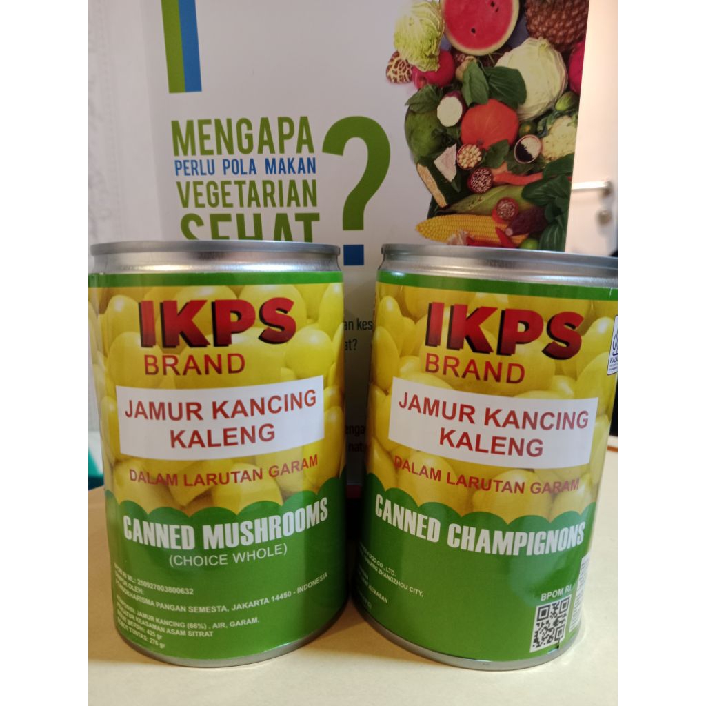 

JAMUR KANCING CANNED MUSHROOMS CHOICE WHOLE 425GR