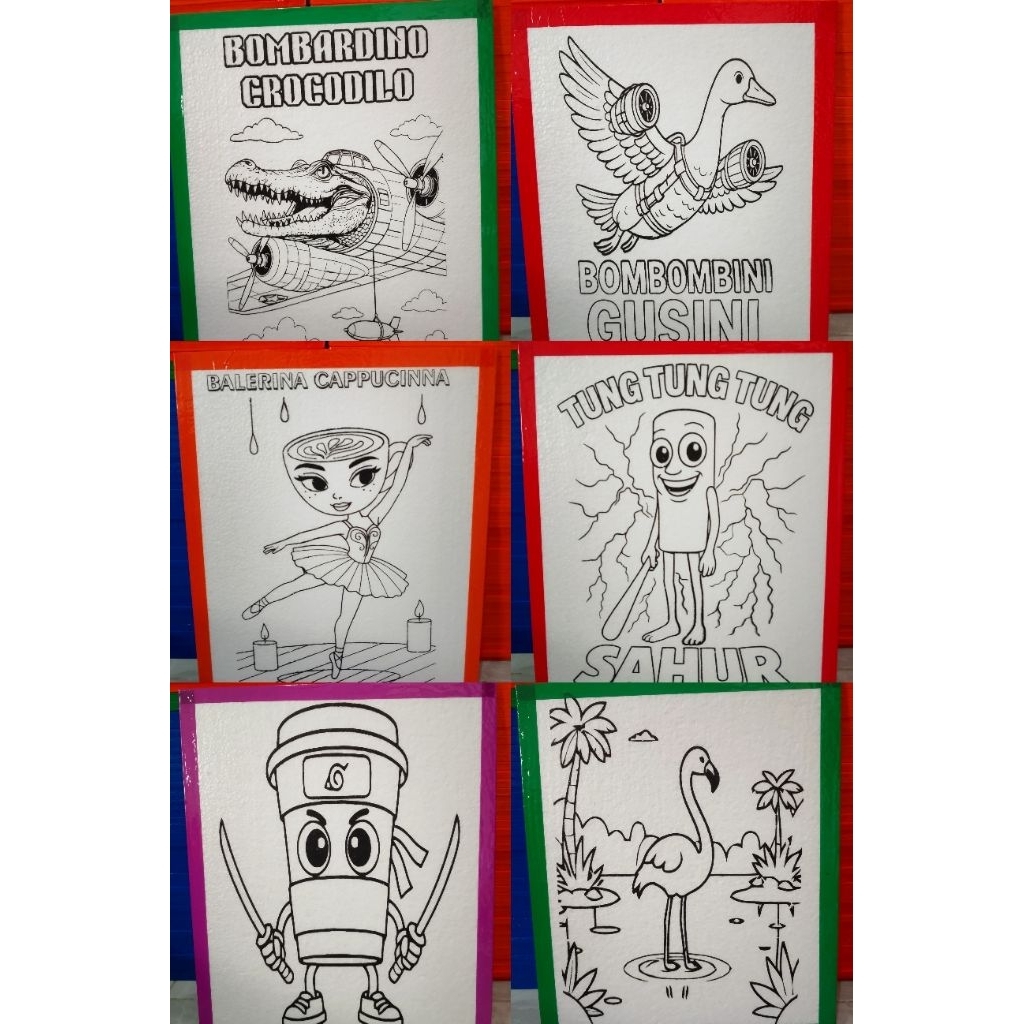 

Styrofoam mewarnai/melukis NON LIS - ukuran 40 x 33 AZKA FOAM