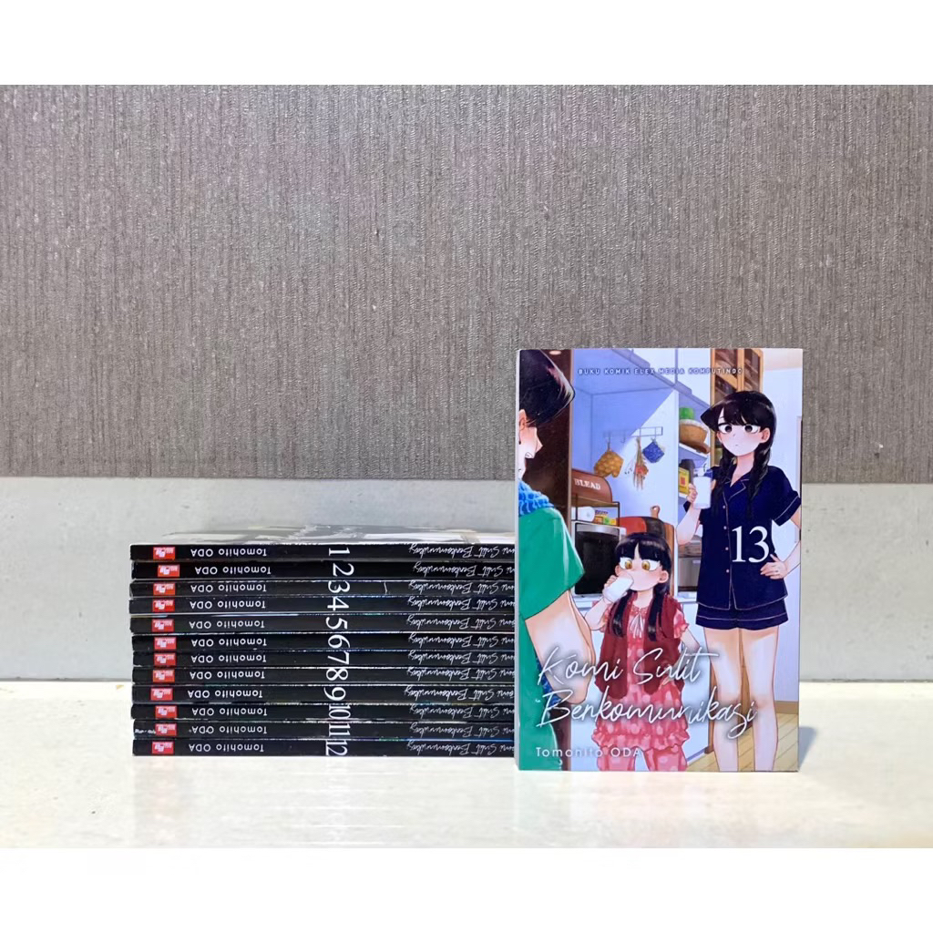 Komik Set Komi Sulit Berkomunikasi 1-13og by Tomohito Oda