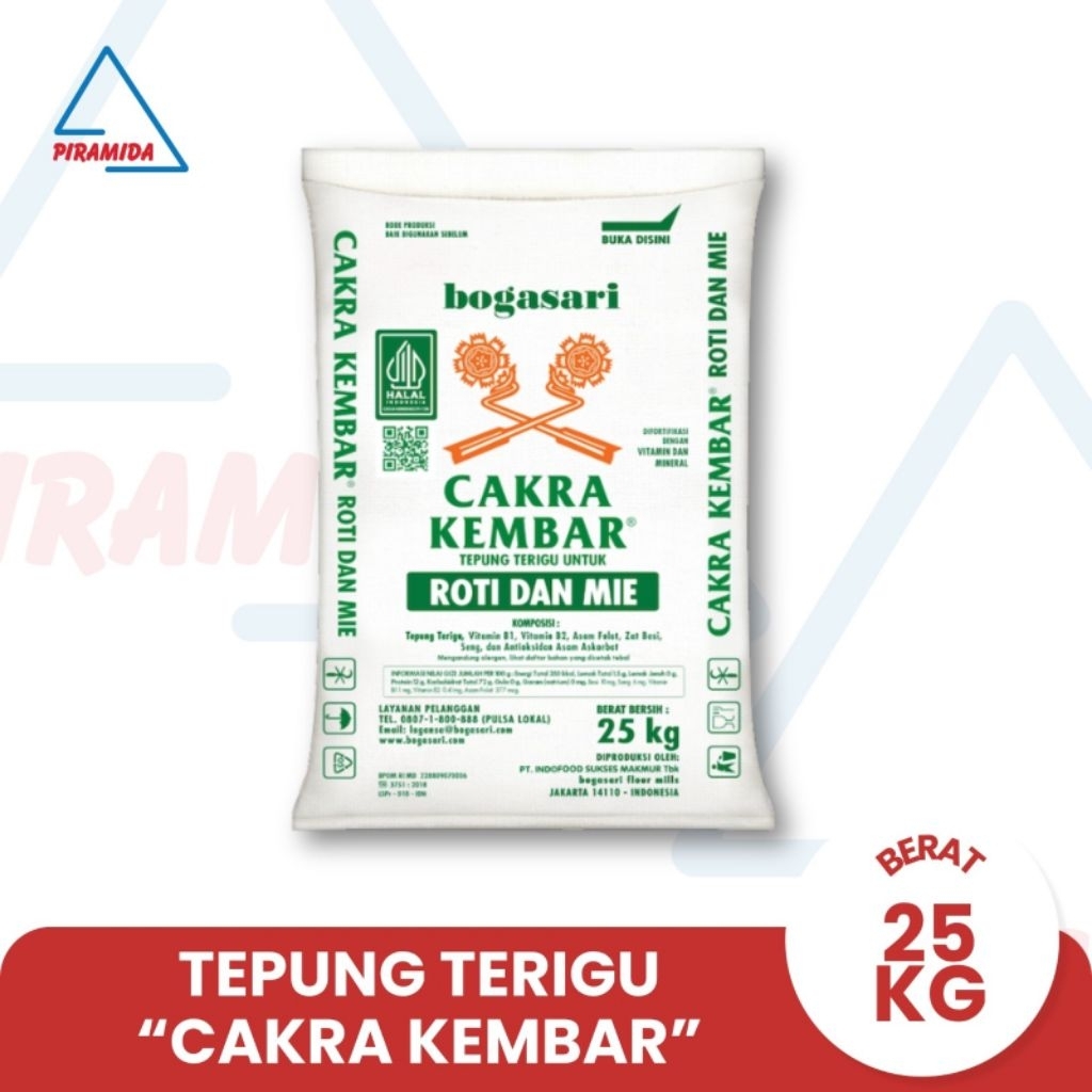 

Tepung Terigu Cakra 25KG