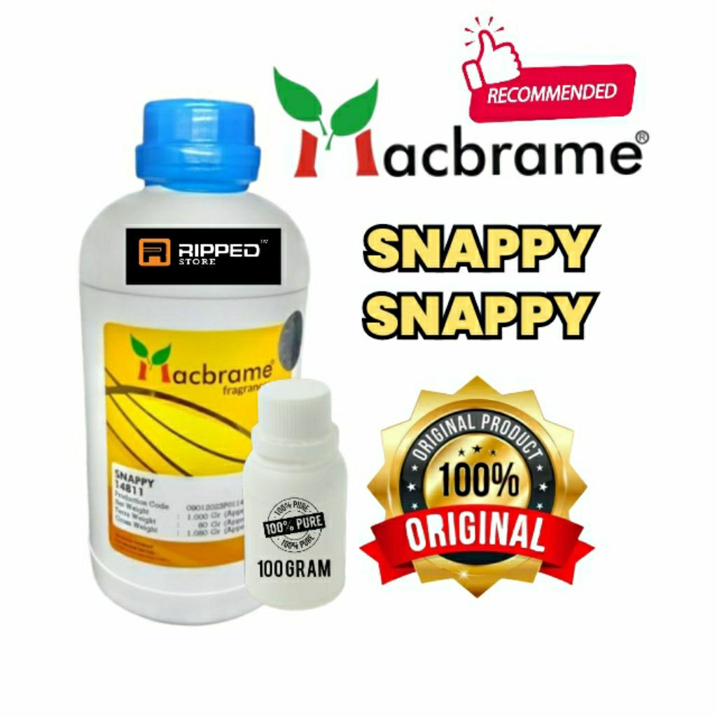 Bibit Parfum Laundry Snappy 100ml || Original Macbrame