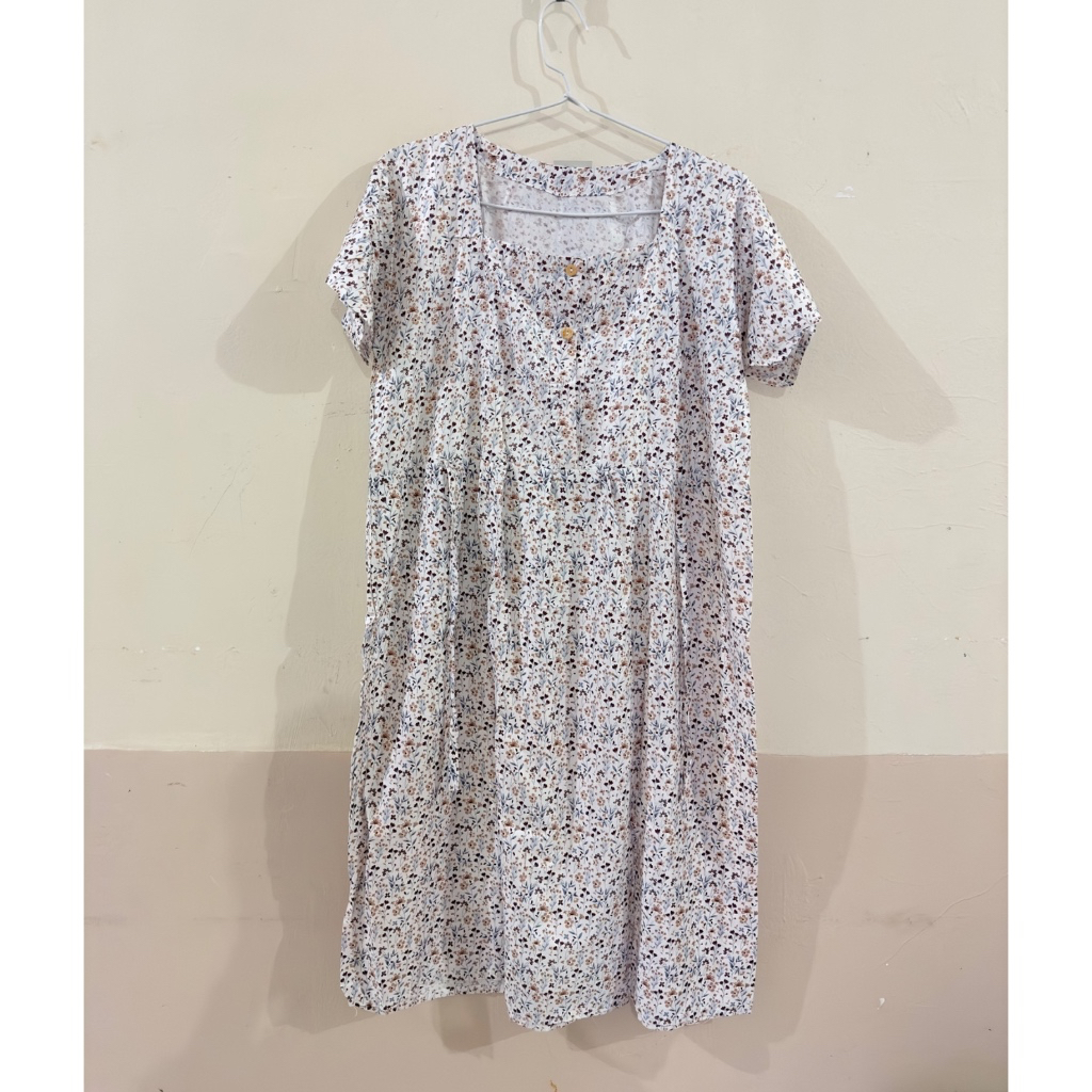 Daster Dress Bahan Rayon Motif Bunga Terpopuler 2025