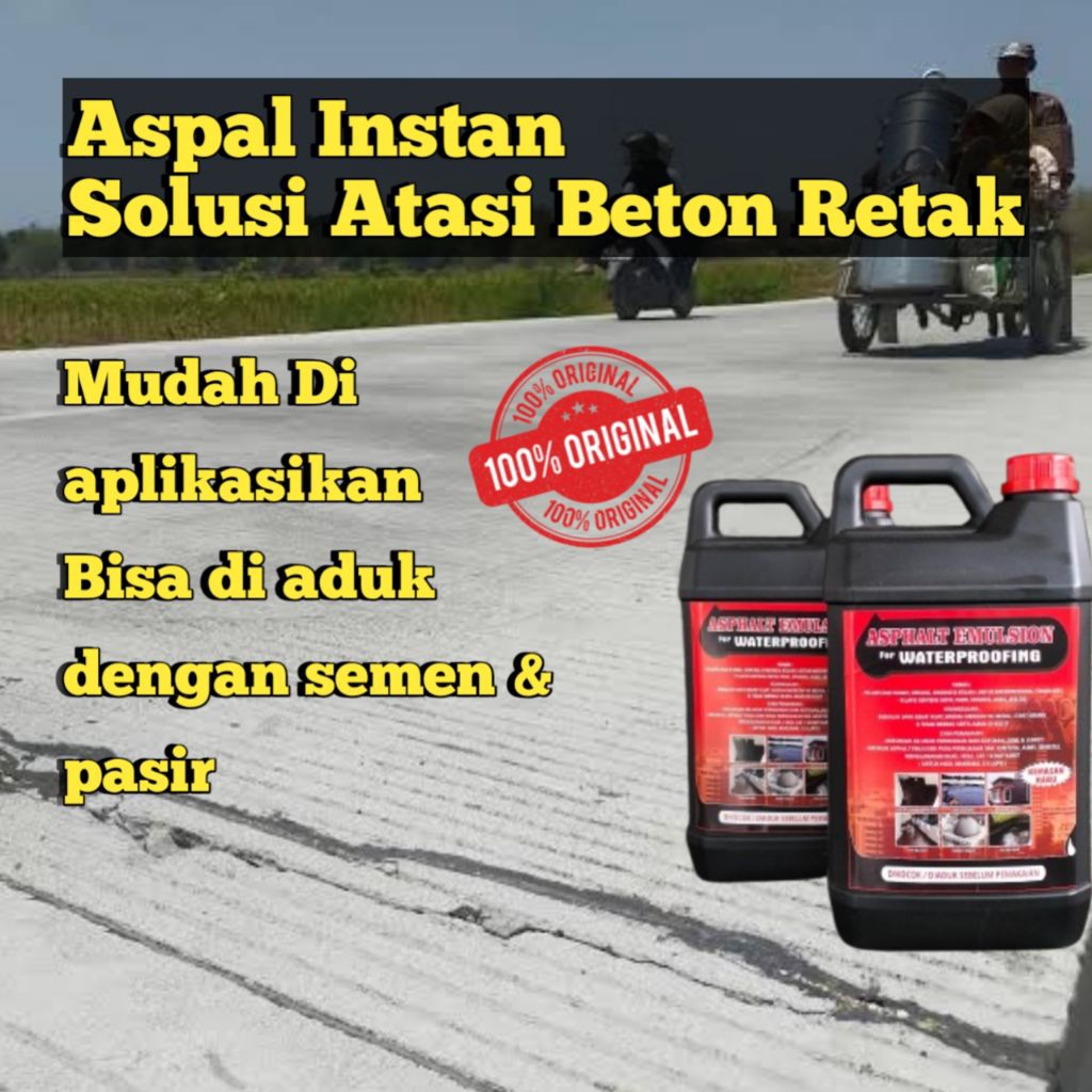 Aspal Emulsion instan 5kg/aspal jalan