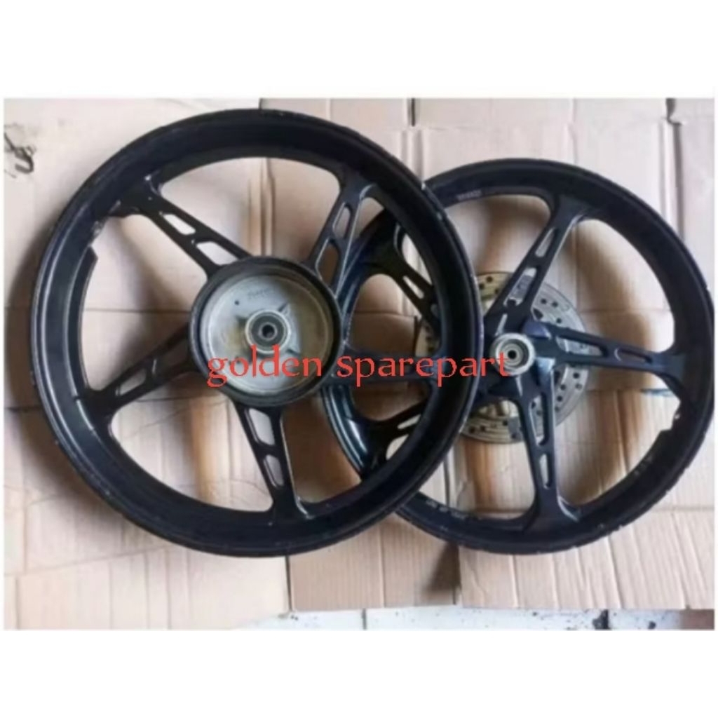 Pelek Veleg Jupiter Z Original Cabutan Motor Second Depan belakan