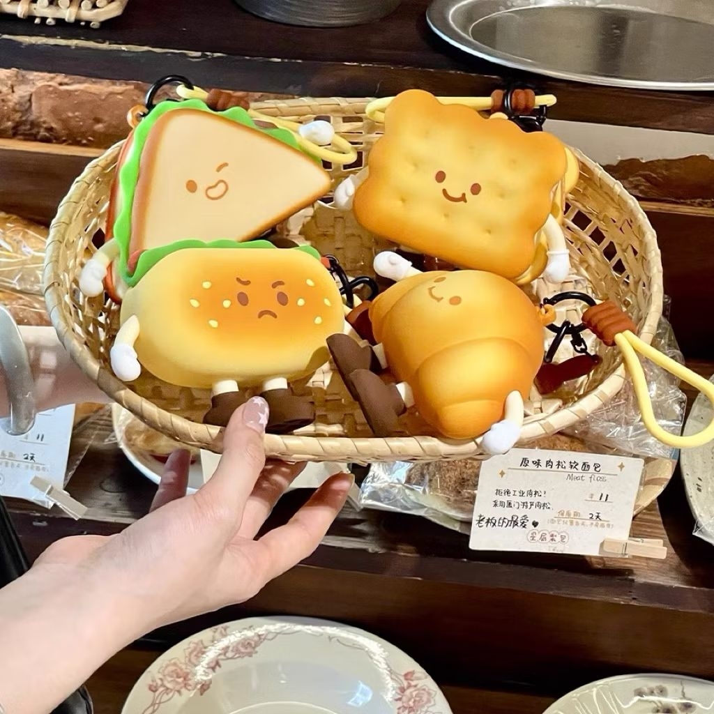 Fashion Bag BagCharm Q-Uncle Bread Series