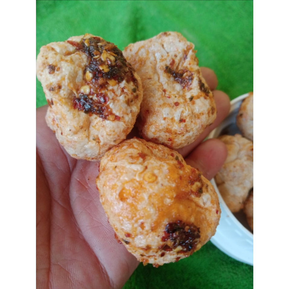 

BEST SELLER Basreng Mini BASMUT Mekar Isi 100 Pcs BACIMUT Pizza Daun Jeruk Mentah Cemilan