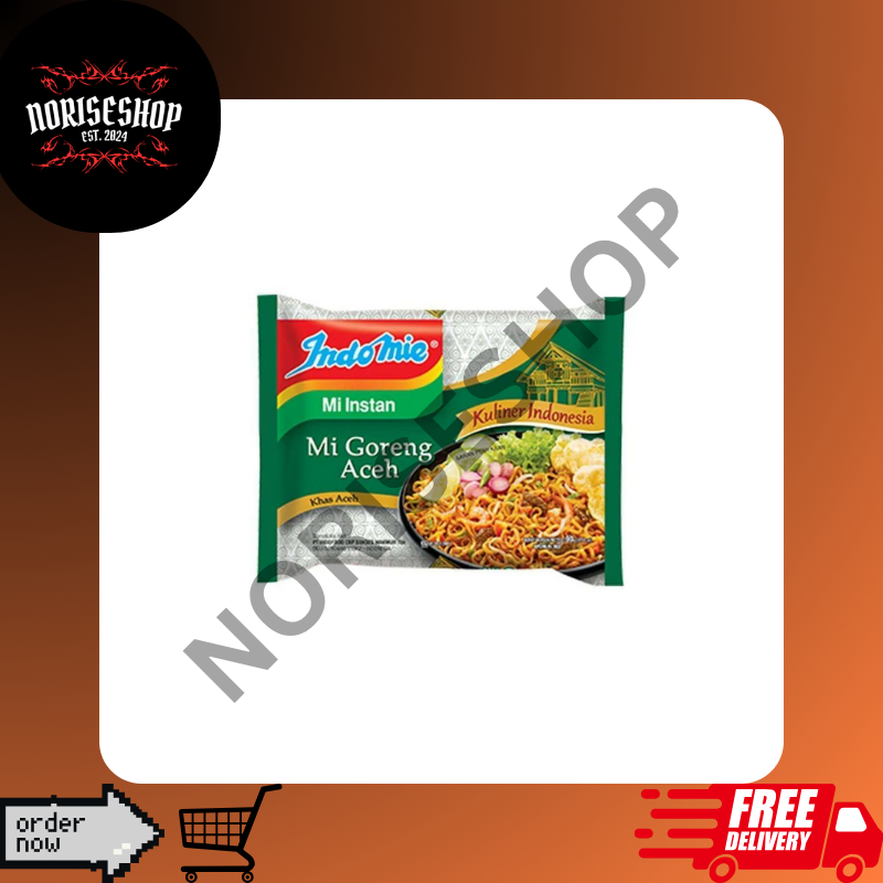 

Paket 5 Pcs Indomie Mi Goreng Instant Rasa Mie Aceh