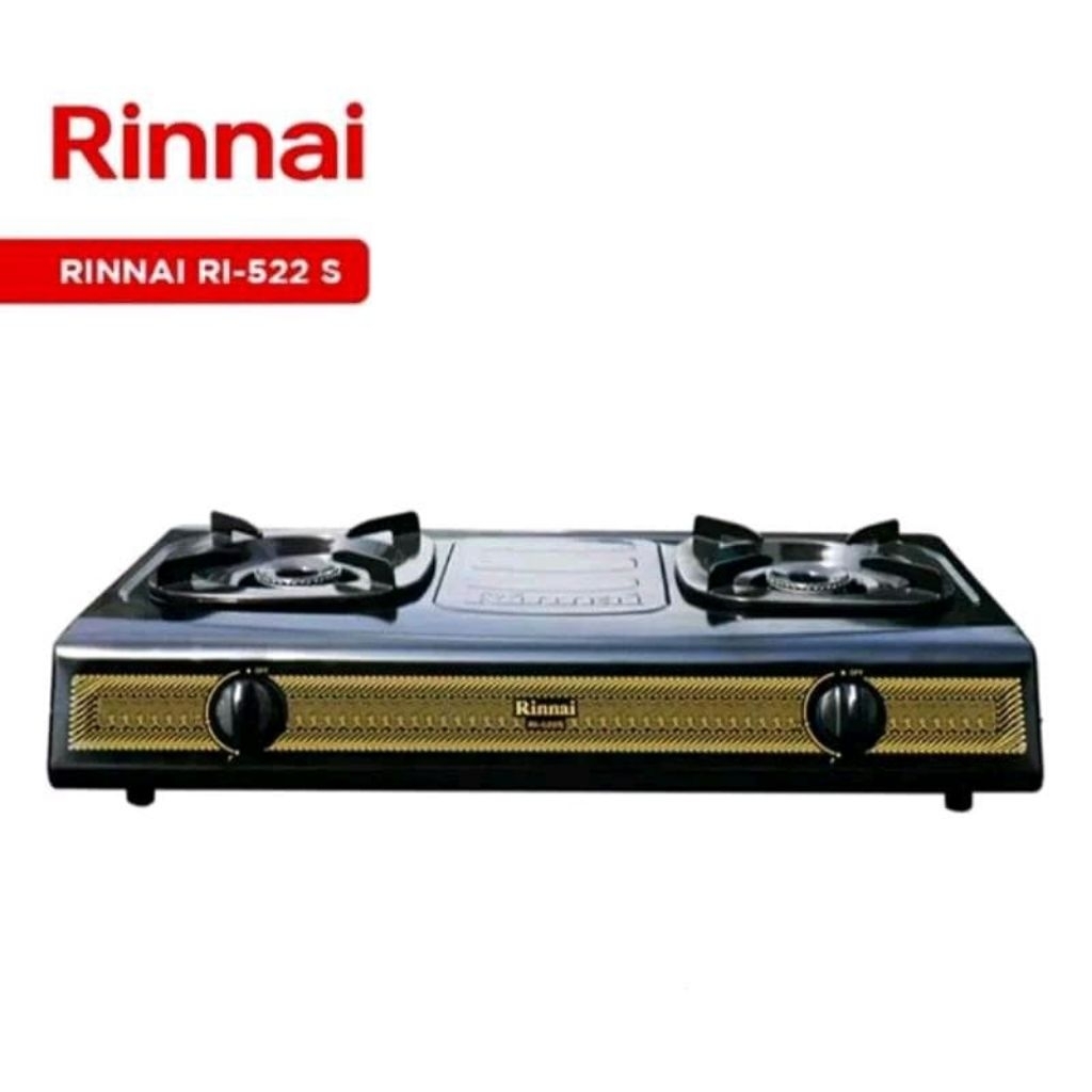 Kompor Gas Rinnai Batik Style Kompor Rinnai RI 522 S Kompor 2 Tungku Body Anti Lengket Rinnai RI522S