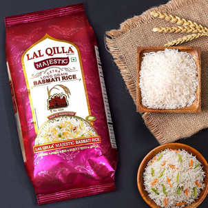 

LAL QILLA MAJESTIC BIRYANI BASMATI RICE XXXL1 KG