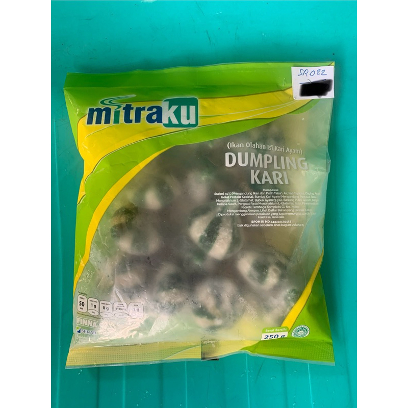 

SR022 MK Dumpling Kari 250 gr (Frozen Food)