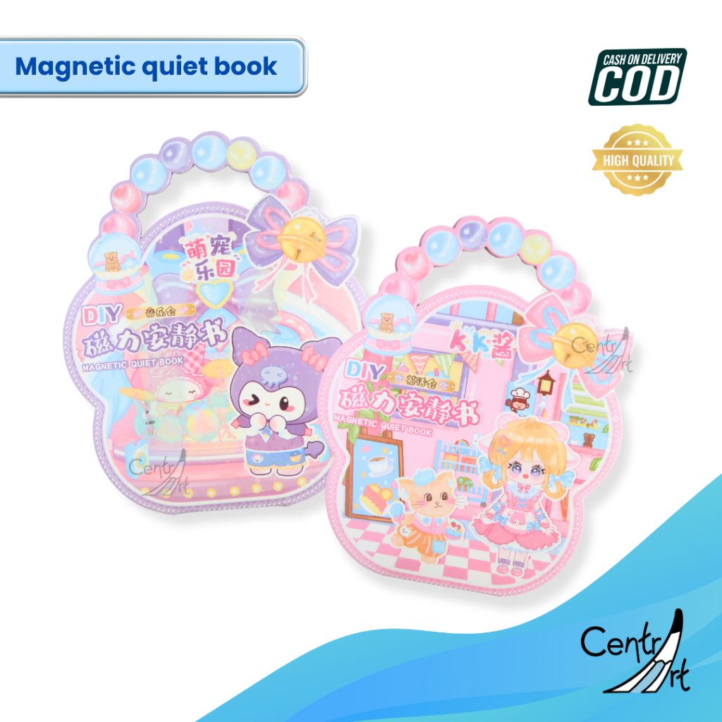

DIY Magnetic quiet book Anak | Aktivitas anak mini | Sanrio