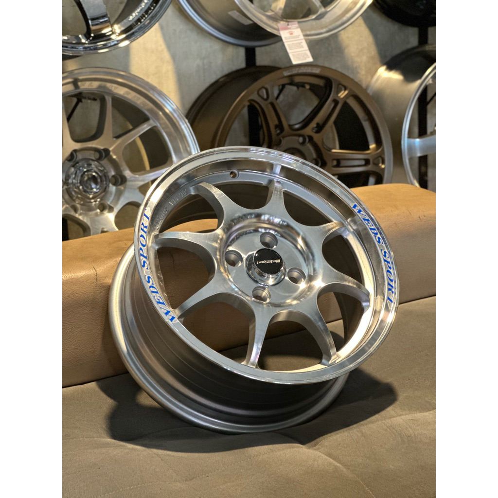 Velg Wedsport TC05 Full Polis R15 Kondisi Baru