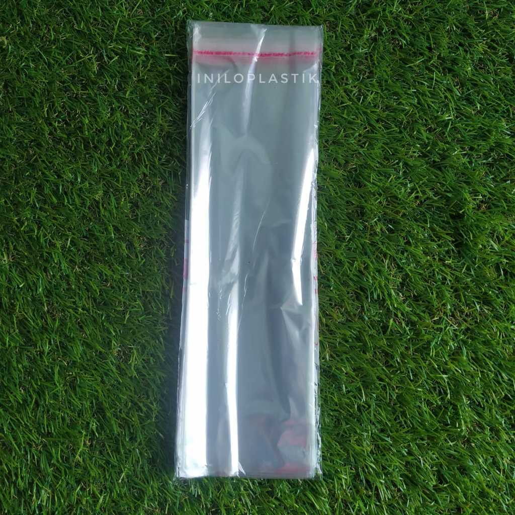 

Plastik OPP Seal Undangan Souvenir Roti lem perekat 8x25 / Plastik Souvenir Seal OPP 8cm x 25cm