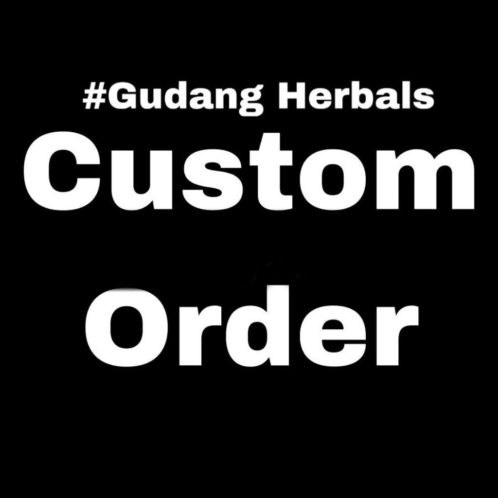 

Custom Order Khusus Prodak Herbal