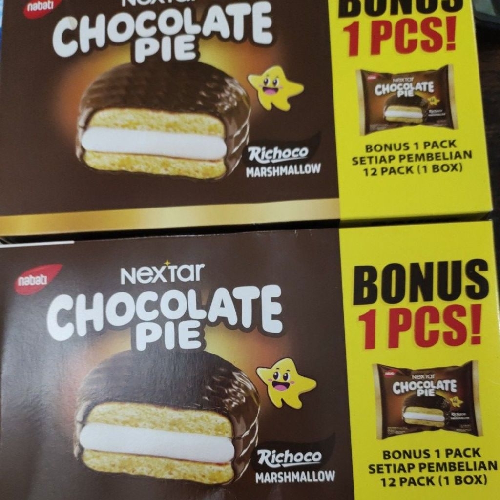 

nextar chocolate pie (13 pack@24gr)