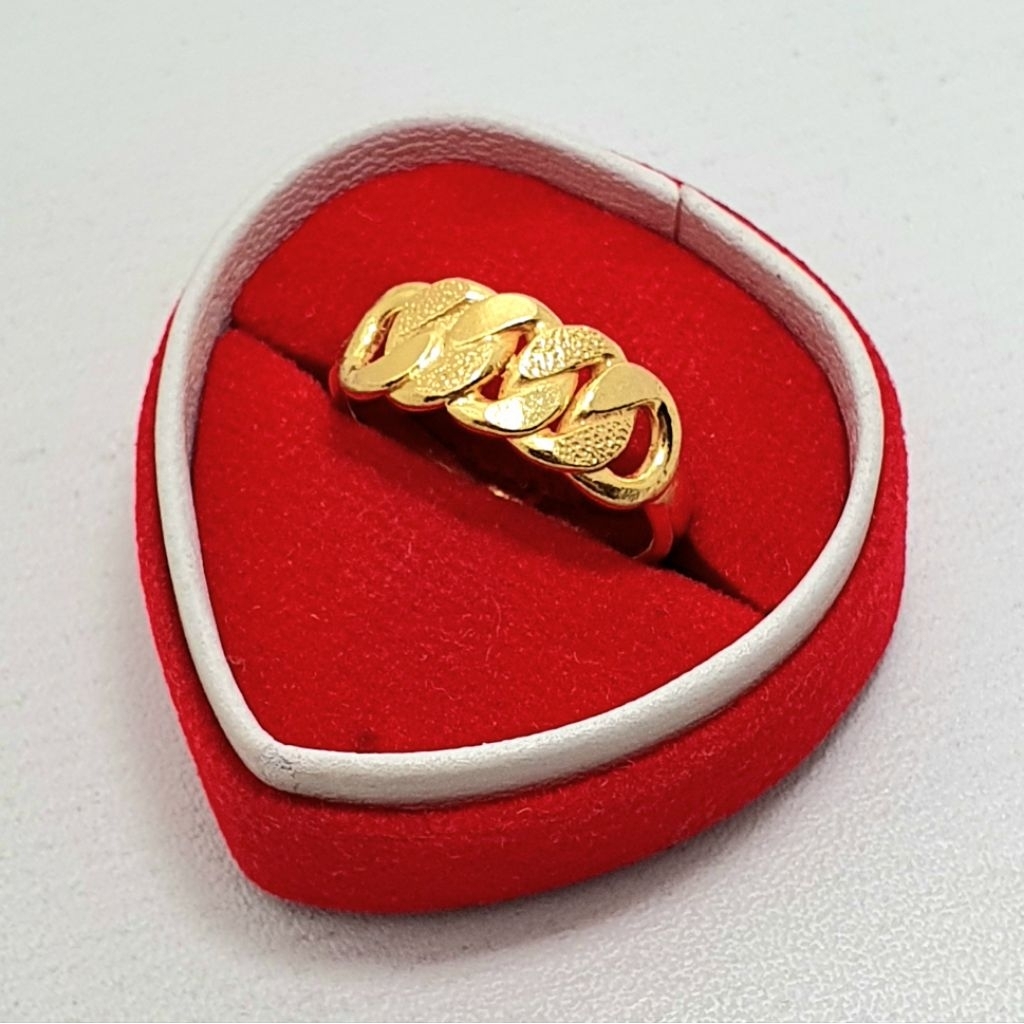 Cincin Emas Muda Rante Pasir 3 Gram