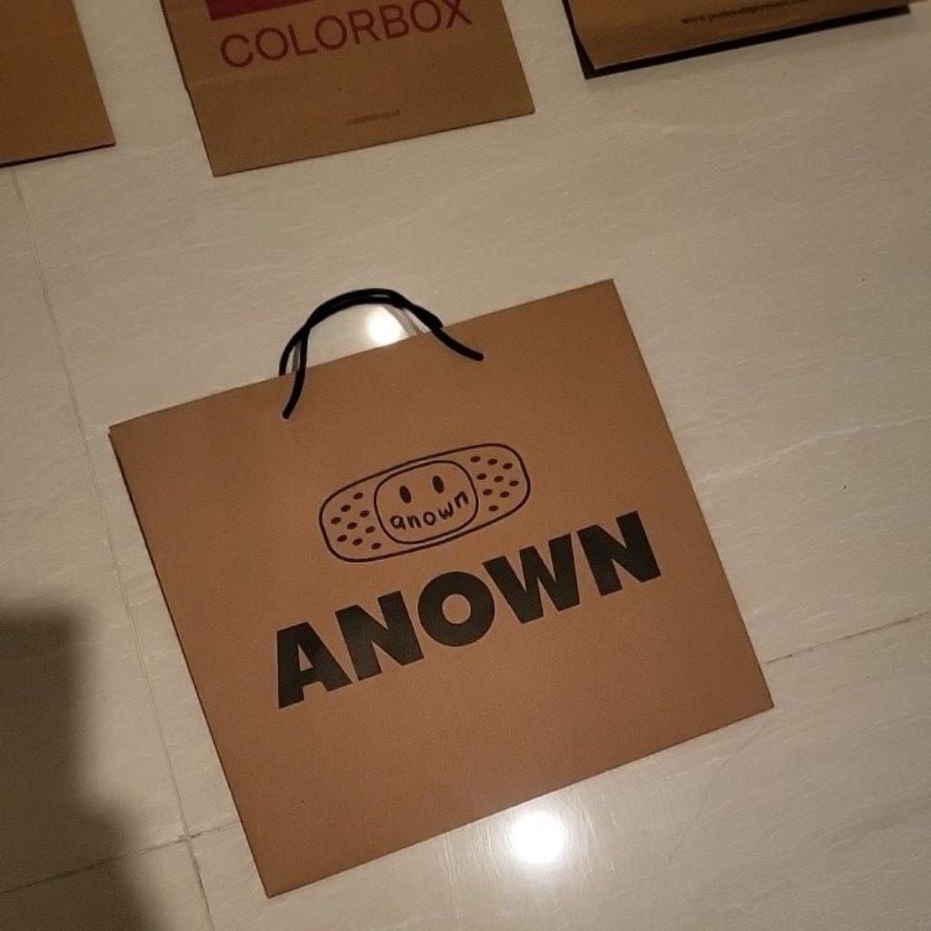 

PRELOVED TAS KADO / PAPER BAG BROWN