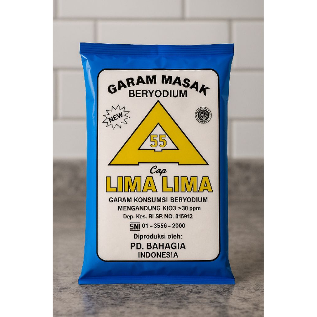 Garam Masak (Halus) - Cap 55 (20 Pcs)