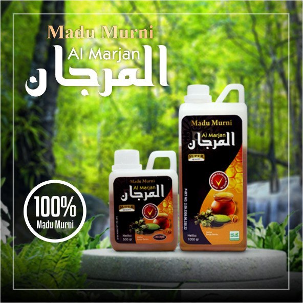 

Madu Asli Murni Raw Honey Al Marjan 1 kg