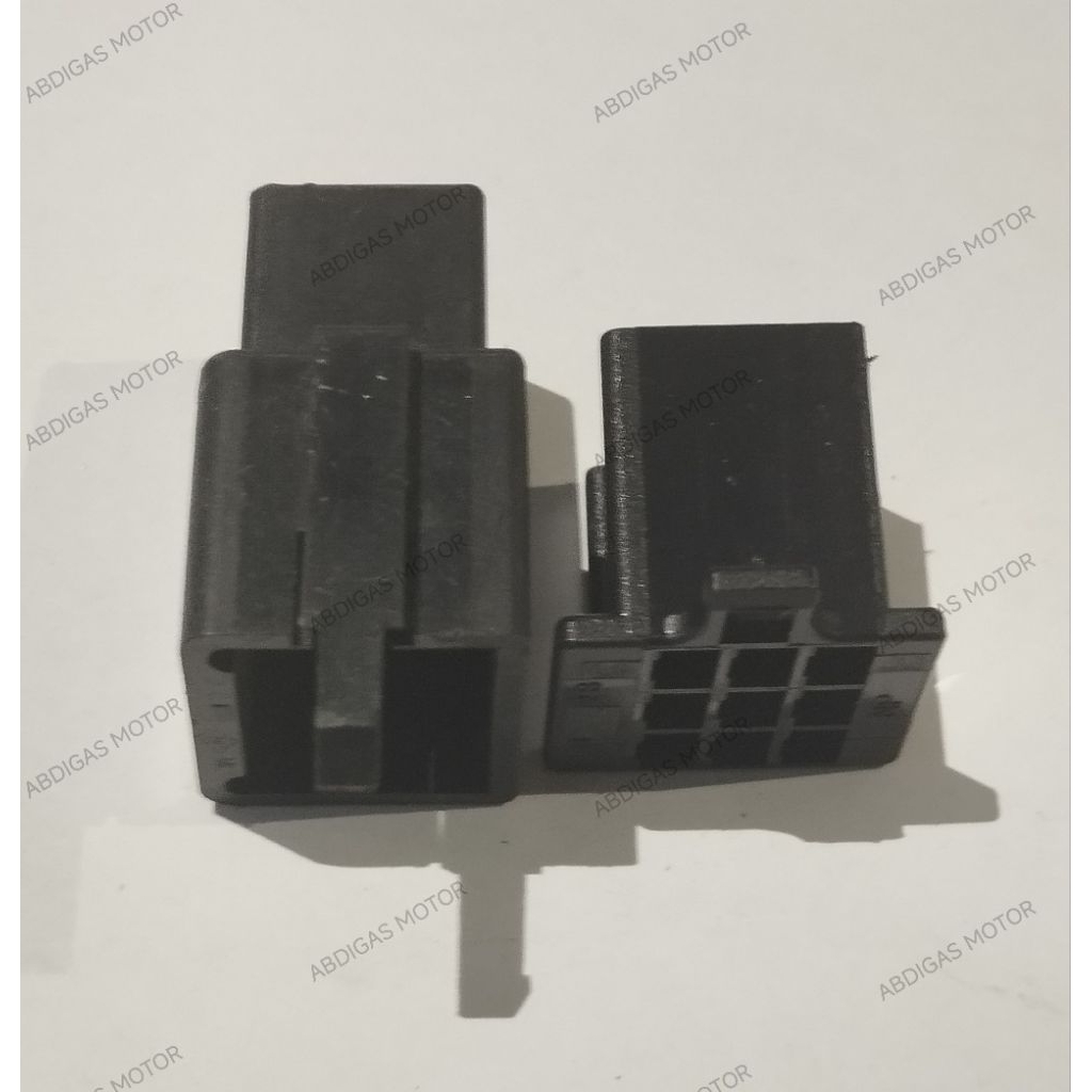 Soket 9 Pin Soket Konektor Socket Connector Motor Mobil Male Female Bahan Nylon Tahan Panas