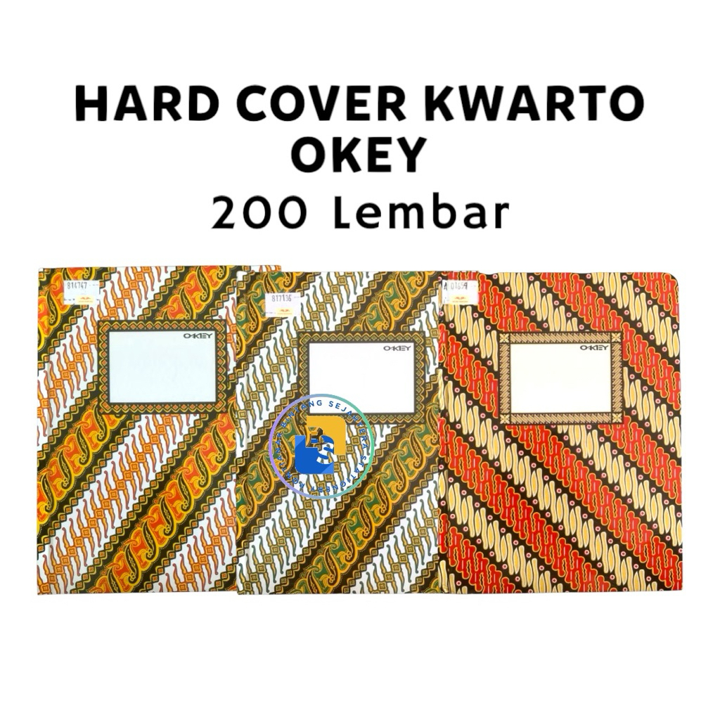 

OKEY Hard Cover Kwarto 200 Lembar