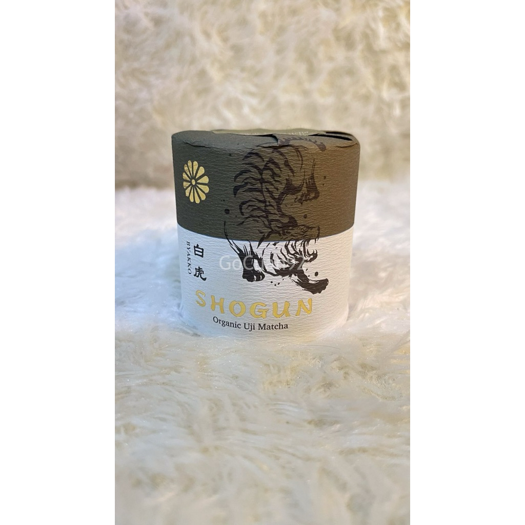 

SHOGUN- BYAKKO (Hijau) ORGANIC UJI MATCHA 30gr(Original From Japan)