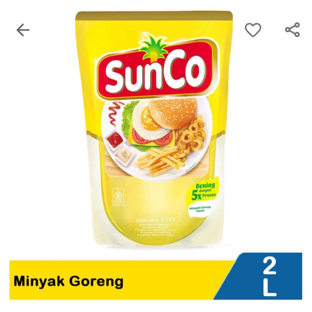 

minyak goreng sunco 2lt