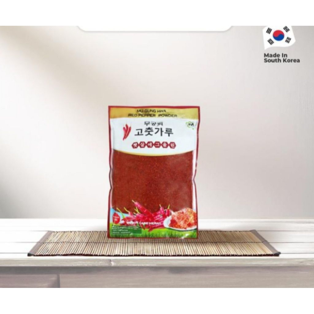 

Mugunghwa Red Pepper Powder - 1kg Bubuk kasar