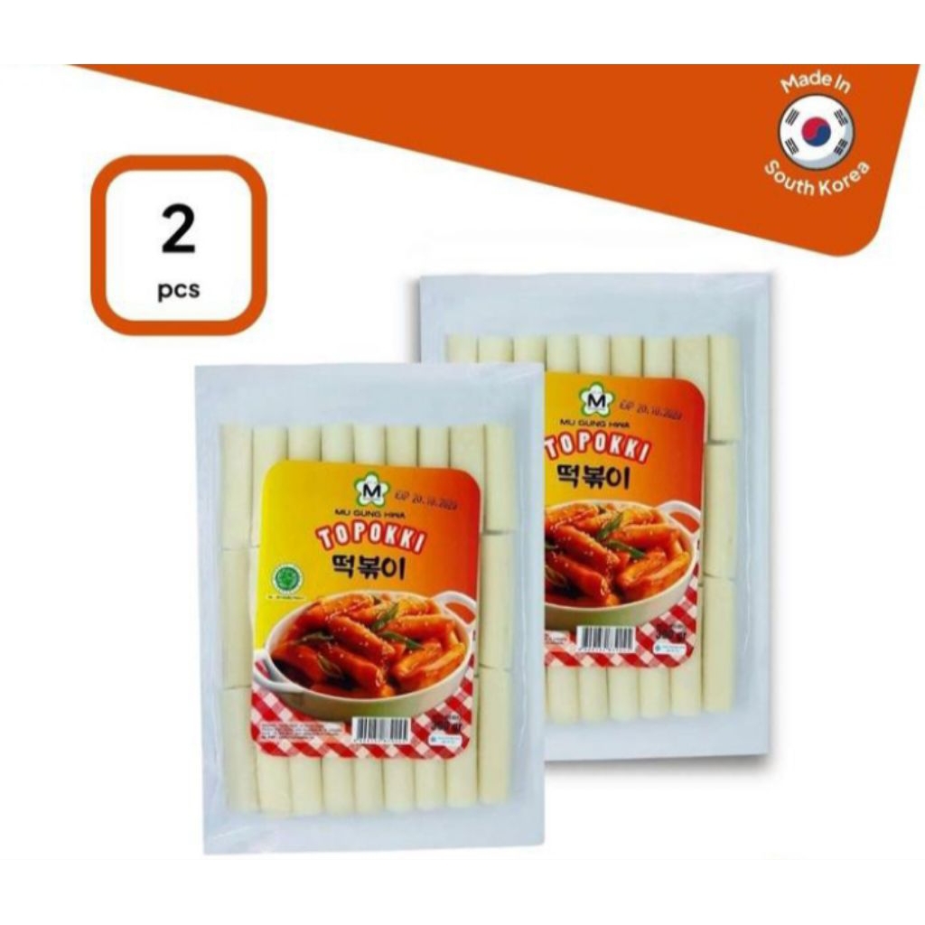 

mugunghwa toppoki - 300gram x 2pcs