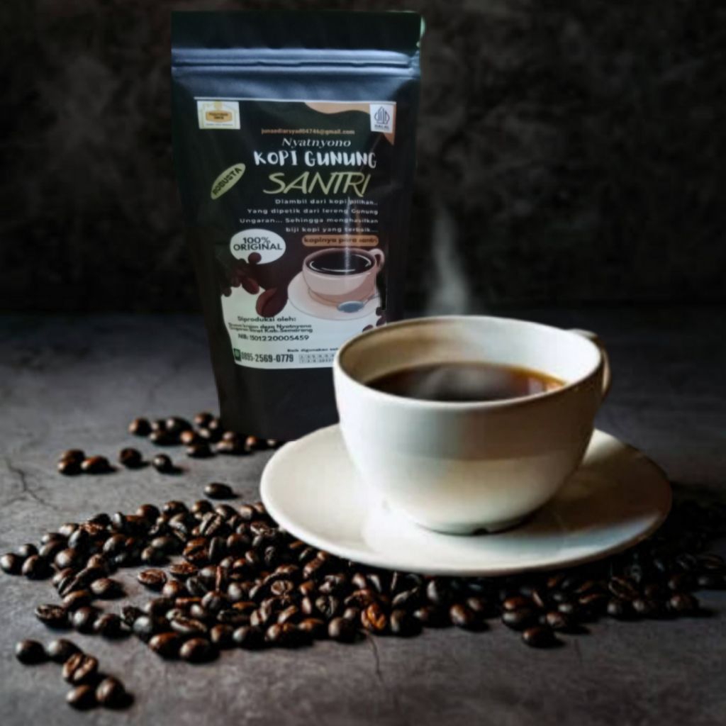 

150gram kopi Nyatnyono Gunung Santri