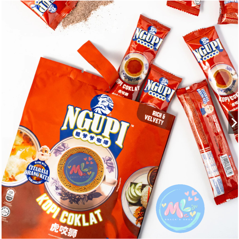 

NEW ZUS NGUPI kopi coklat chocolate coffee ( 33 g x 13 sachet)