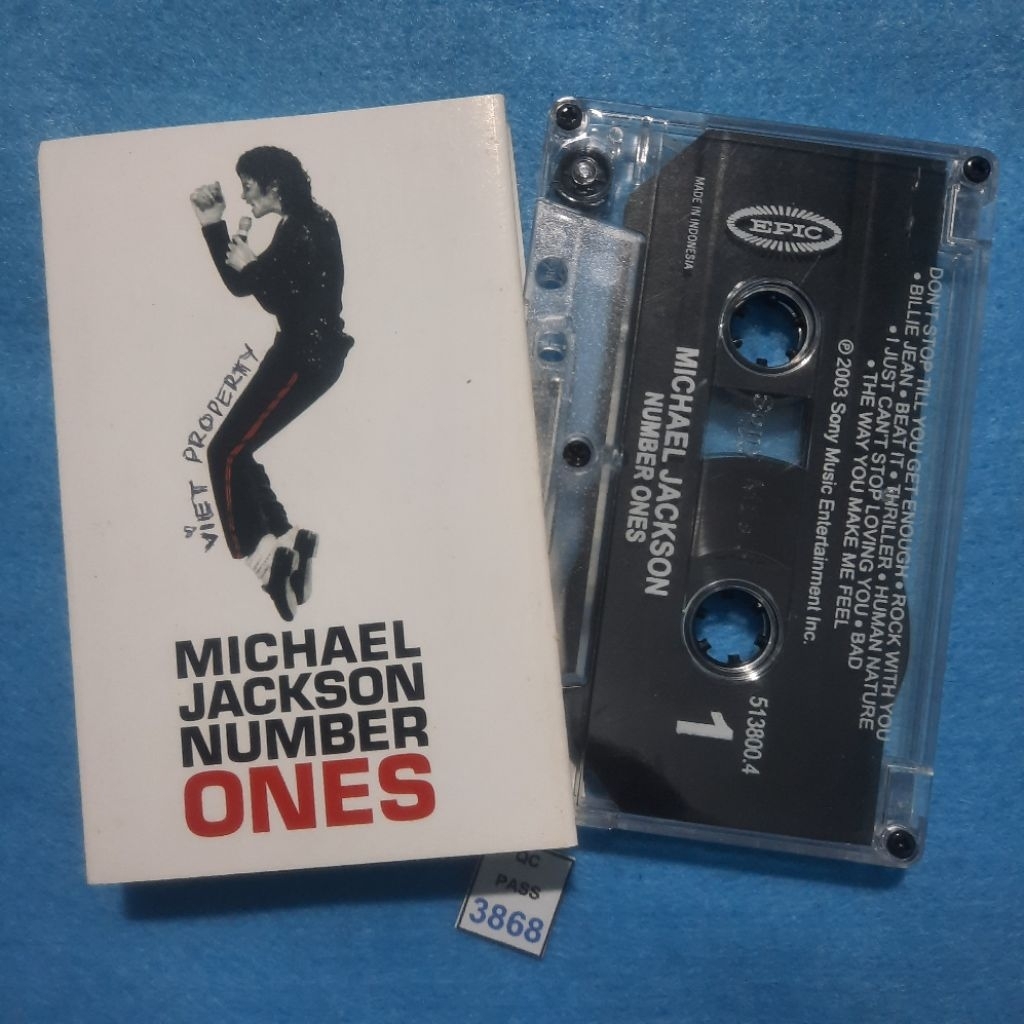 Kaset pita Michael Jackson / Number Ones
