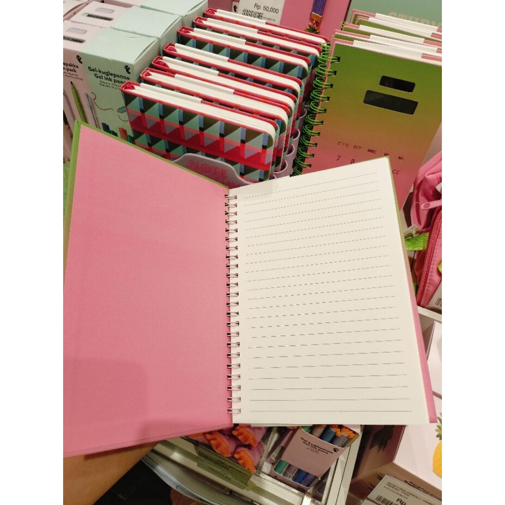 

FLYING TIGER NOTEBOOK WITH PENHOLDER AND BIRD PEN