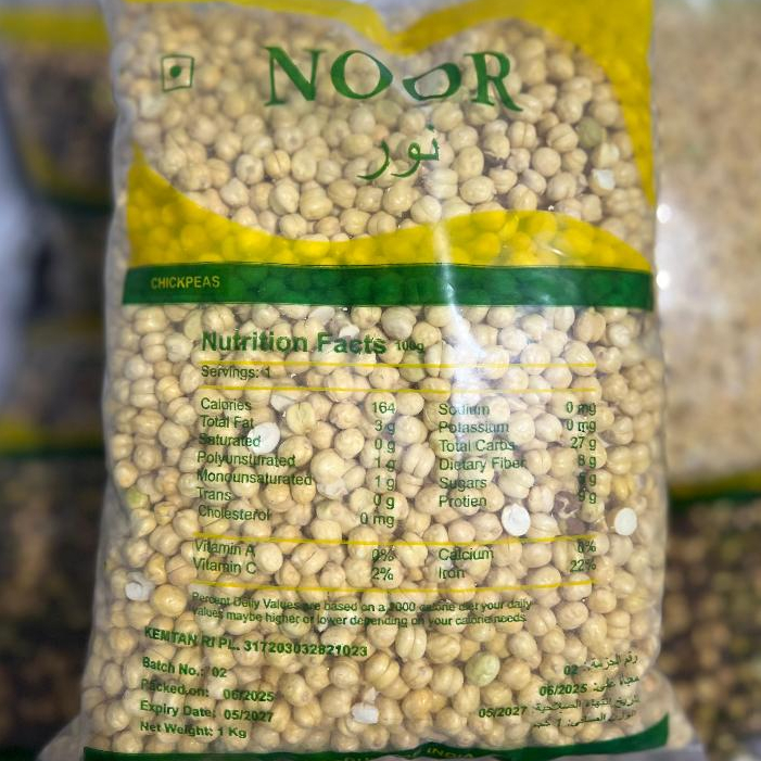 

Kacang arab super ukuran 1kg