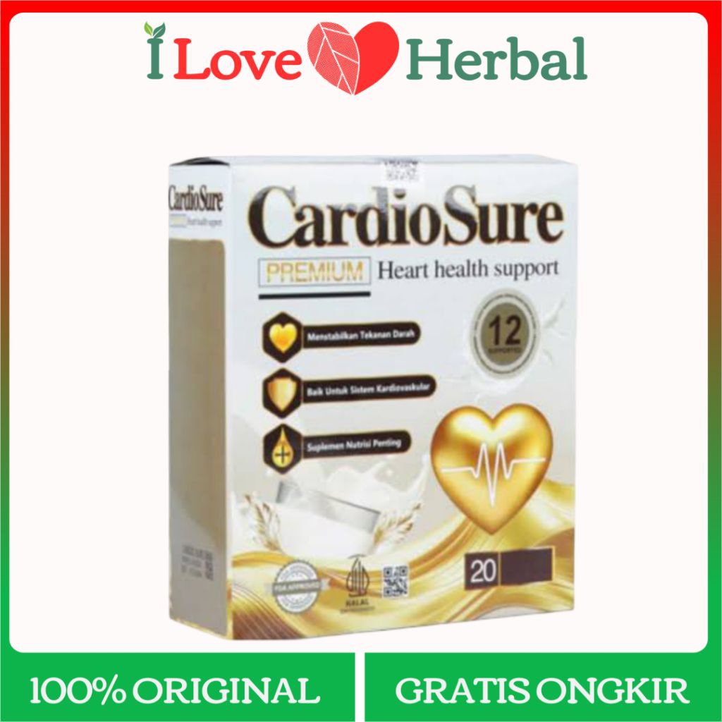 

Cardio Sure Official Store Asli - Susu Bubuk Murni Herbal Mengatasi Hipertensi Menjaga Kesehatan Jantung Kolesterol Ampuh | Cardiosure Original ΒΡΟΜ