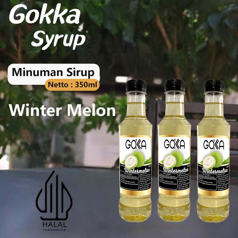 

GOKKA Sirup Minuman Rasa Winter melon 350ml Syrup / Winter melon Juice