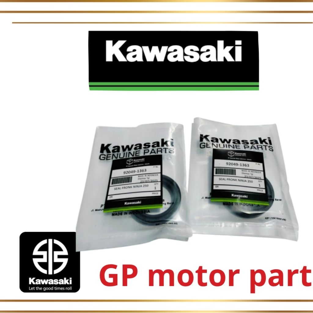 seal shock depan Kawasaki ninja 250R original Kawasaki