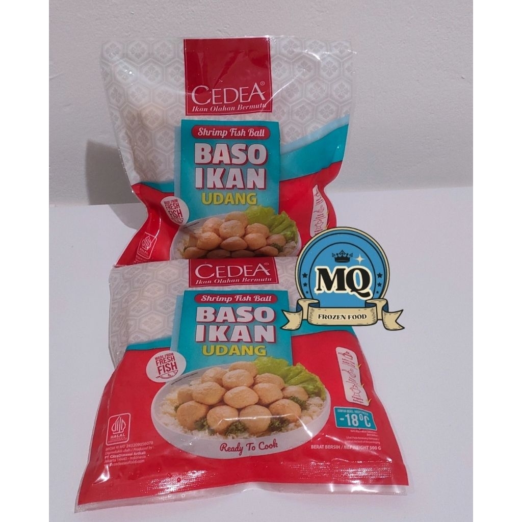 

Cedea Baso ikan udang 500gr