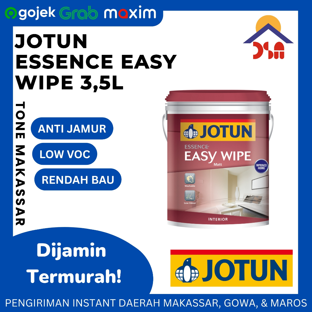 CAT JOTUN ESSENCE EASY WIPE 3,5LTR MATT FINISH