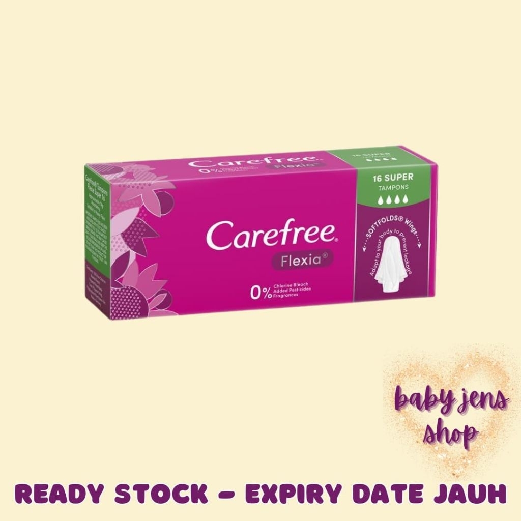 Carefree Flexia Tampons