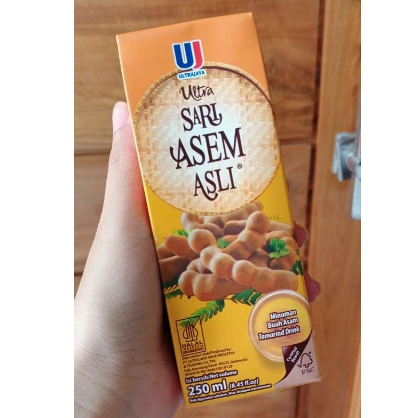 

Ultra Sari Asem Jawa Asli 250ml / Nadira Mart