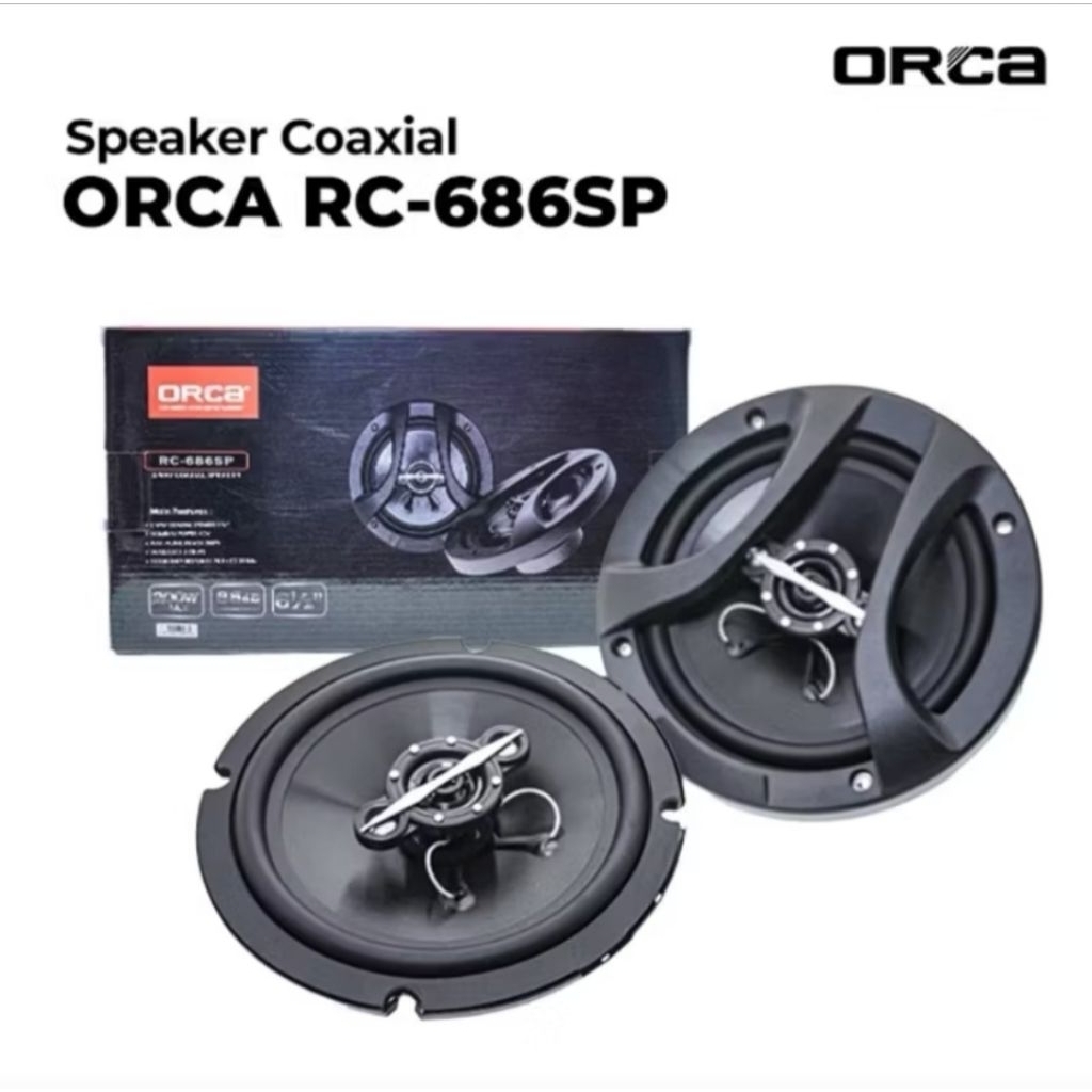 Speaker pintu mobil ORCA 6 INCH cocok semua mobil ORIGINAL