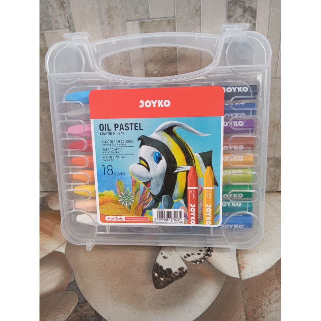 

kRAYON MINYAK JOYKO ISI 18 OIL PASTEL MURAH