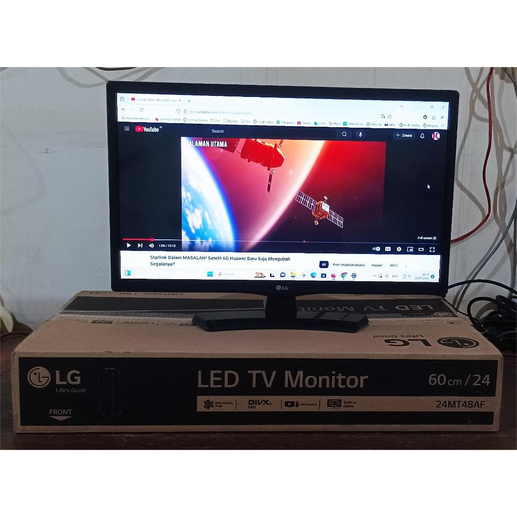 Monitor LG TV LED 24MT48AF