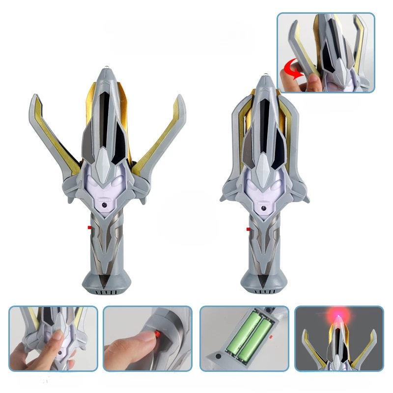 【COD】Ultraman Transformation Items Mainan Anak Ultraman ItemUltraman Listrik Tiga Sparklence RB Kour