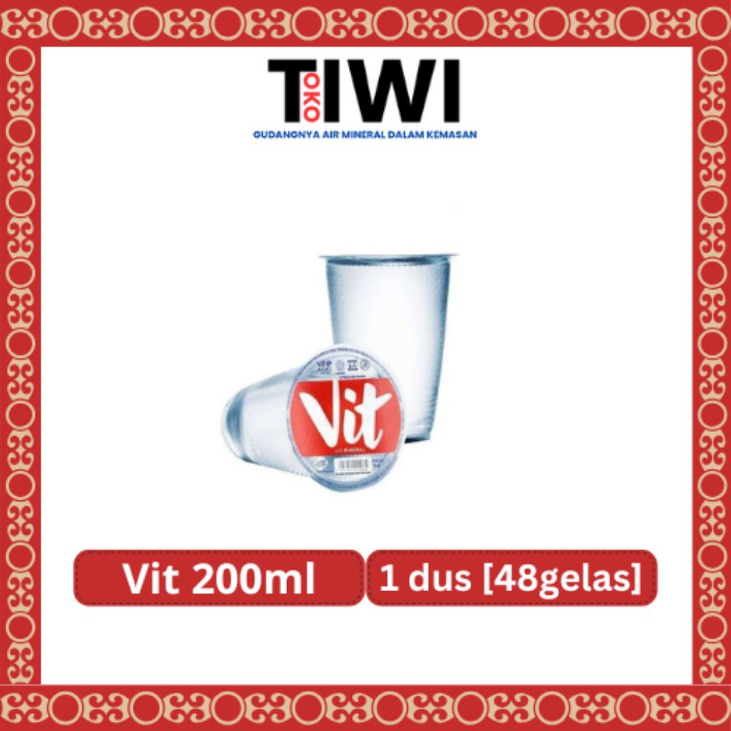 

Vit Air Mineral Dalam Kemasan - 1 dus - Khusus Instan & Sameday