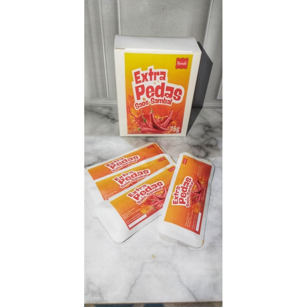 

Saos Extra Pedas Sachet Homemade