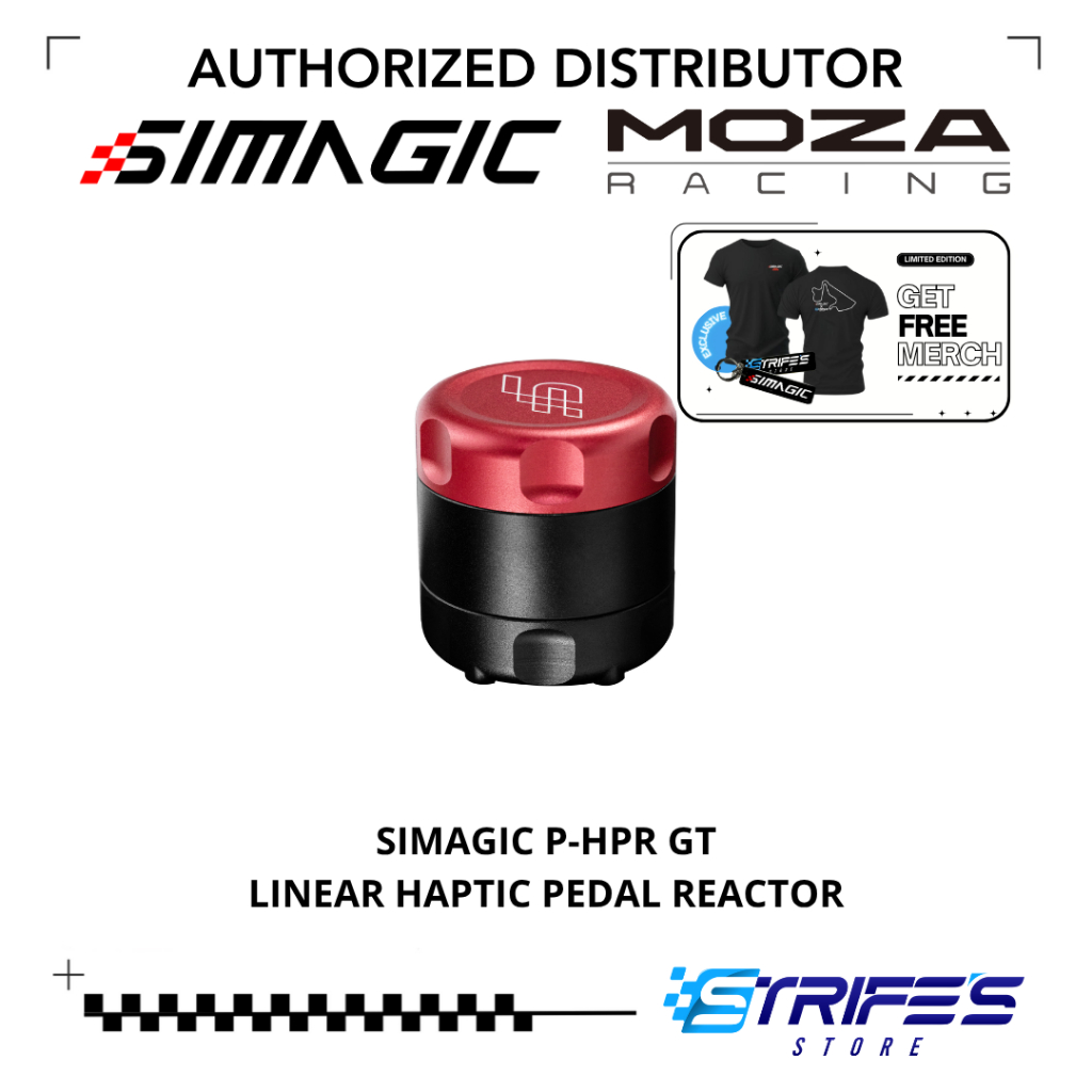 Simagic P-HPR GT Linear Haptic Pedal Reactor for P500 / P1000 / P2000